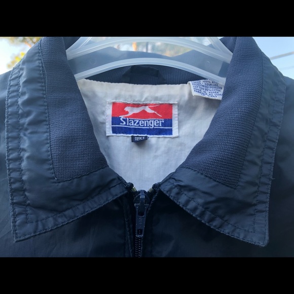 💥SOLD💥Vintage 80s Slazenger windbreaker jacket - Picture 3 of 11